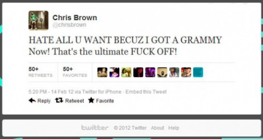 C Brown Tweet