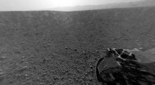 Curiosity Rover on Mars