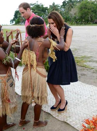 Kate Middleton in Marau