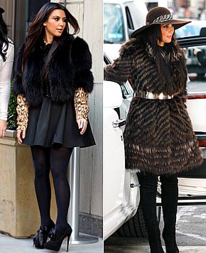 Kim in Fur