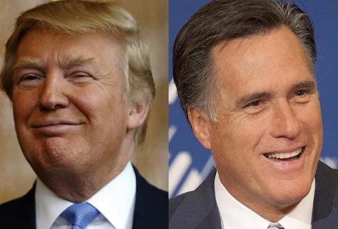 Sorry Newt: Donald Trump Endorses Mitt Romney » Celeb News