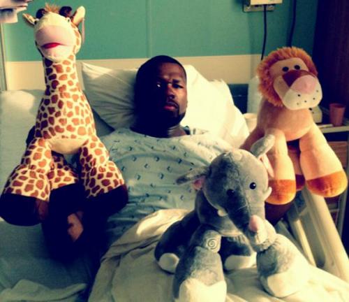 50 Cent in the Hospital