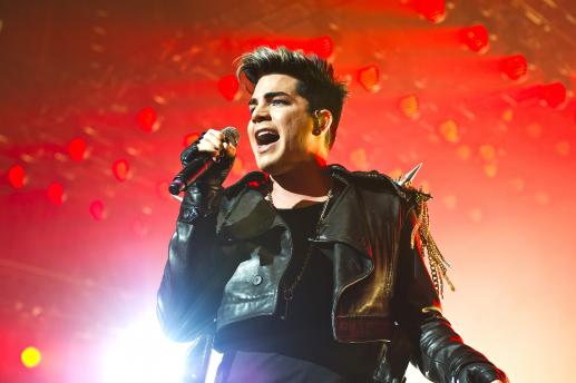 Adam Lambert in the UK