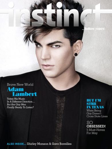 Adam Lambert Instinct Cover