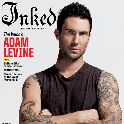 Adam Levine Inked