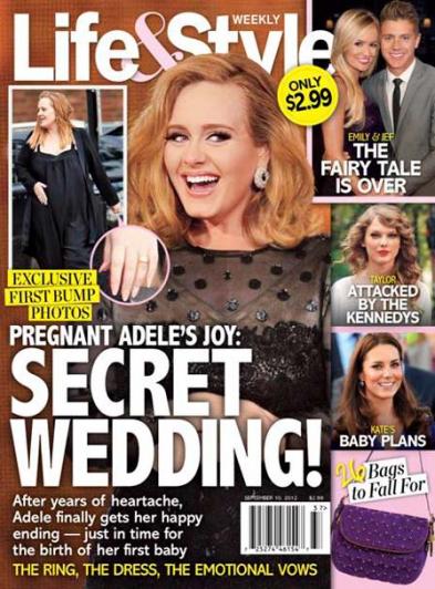 Adele Secret Wedding