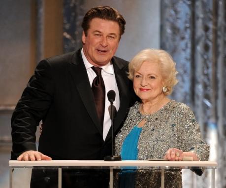 Alec Baldwin and Betty White