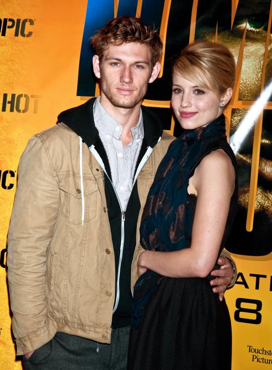 But Alex Pettyfer and Dianna Agron split in February of 2011.