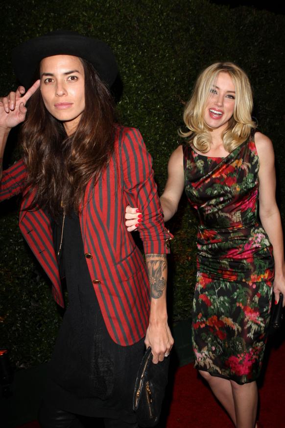 Amber Heard and Tasya van Ree are dating We hope they are happy and last a