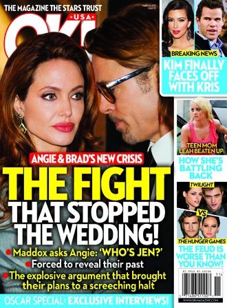 Angelina Jolie and Brad Pitt Wedding: OFF!