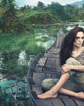 Angelina Jolie For Louis Vuitton