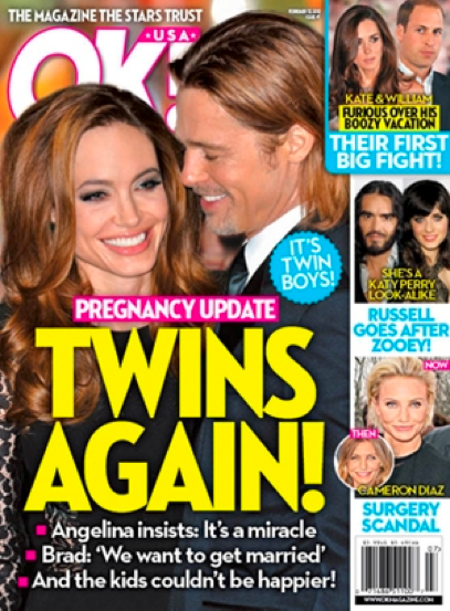 Angelina Jolie: It's Twins!
