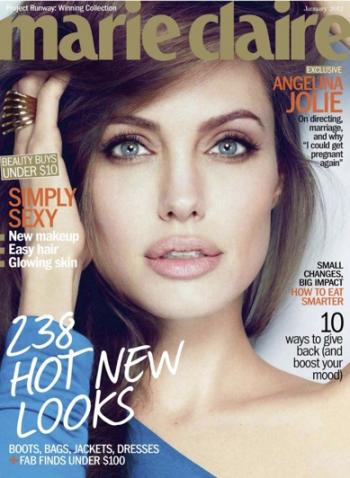 Angelina Jolie Marie Claire Cover