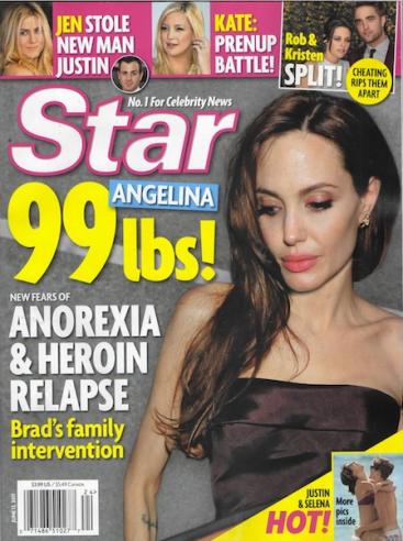 Angelina Jolie: En Route to Rehab After Heroin Relapse (Tabloid Nonsensically Claims)! » Celeb News