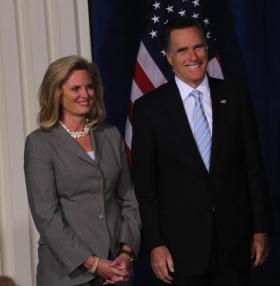 Ann Romney and Mitt Romney