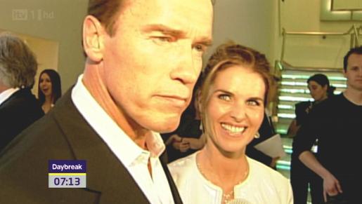 Arnold Schwarzenegger and Maria