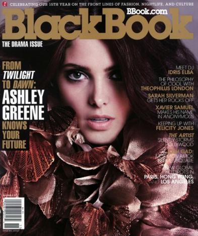 Ashley Greene BlackBook Cover