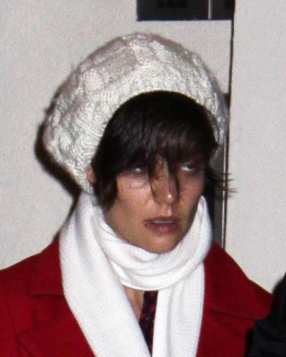 Banged Up Katie Holmes has seen better days Namely all other days but this 