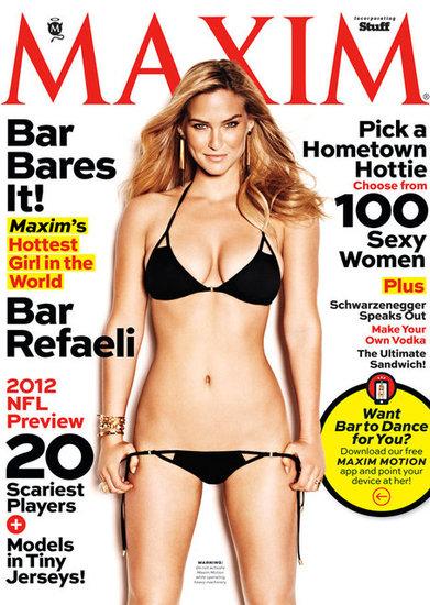 Bar Refaeli Maxim Cover