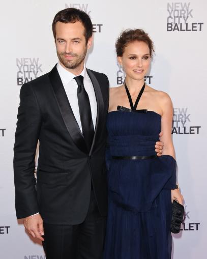 Benjamin Millepied and Natalie Portman Photo