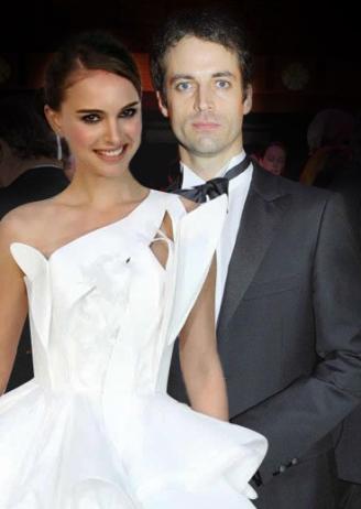 Benjamin Millepied and Natalie Portman