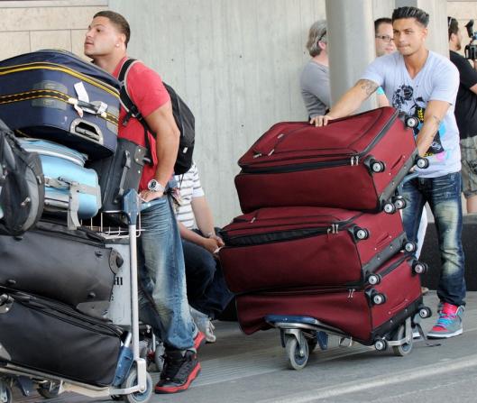 pics of jersey shore cast in italy. Jersey Shore Cast Arrives in