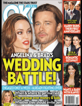 Brad and Angelina Wedding BATTLE
