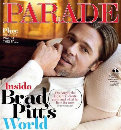Brad Pitt, Parade Magazine