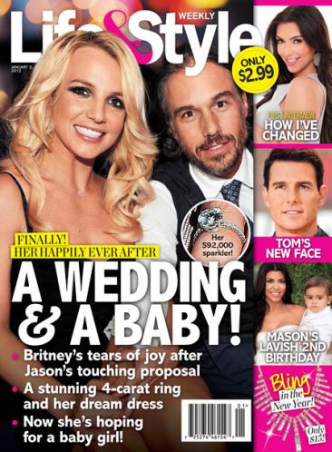 Britney Spears and Jason Trawick Cover
