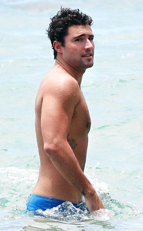 Brody Jenner Topless Brody Jenner gets wet and wild Or at least wet