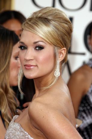 Carrie Underwood at the Golden Globes