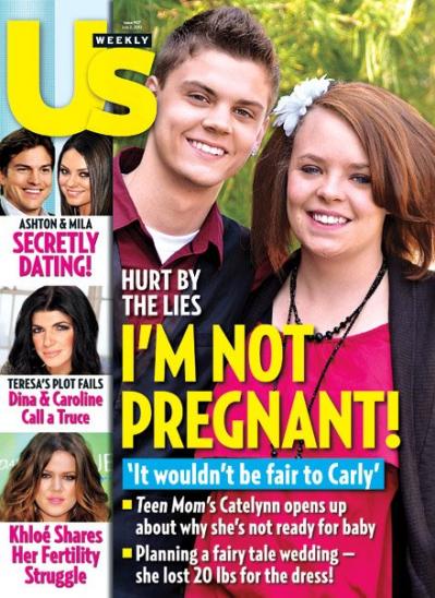 Catelynn Lowell is Not Pregnant