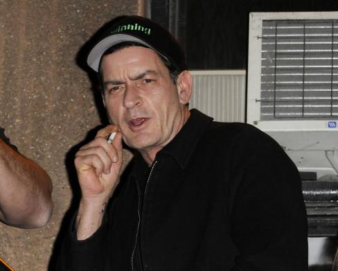 Charlie Sheen in Canada
