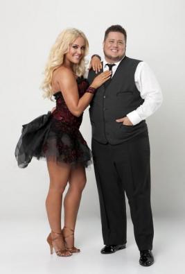 Chaz Bono and Lacey Schwimmer