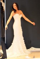 Courtney Robertson, Wedding Dress