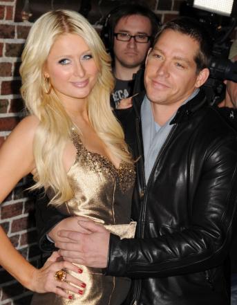 Cy Waits and Paris Hilton