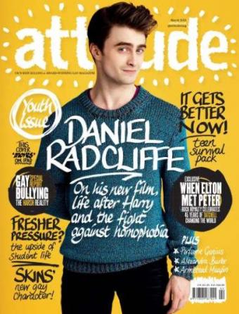Daniel Radcliffe on Attitude