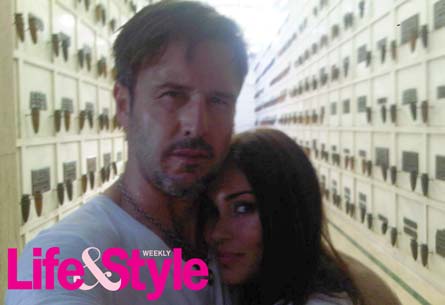 david arquette. David Arquette and Jasmine