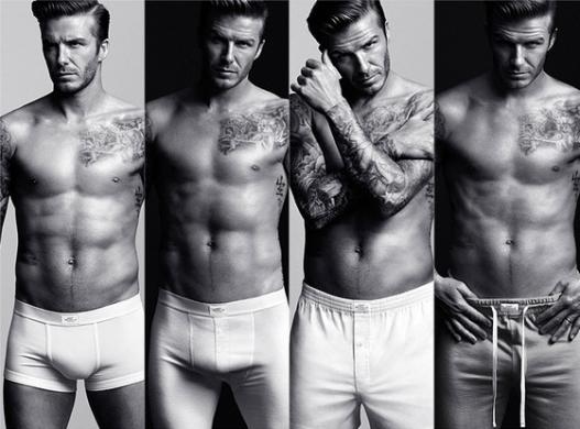 David Beckham Underwear Photos