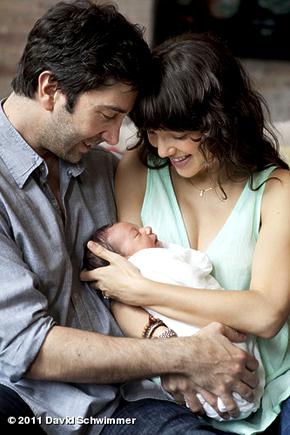 David Schwimmer, Wife and Daughter