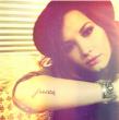Demi Lovato Tattoo Pic