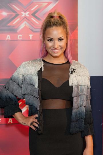 Demi Lovato X Factor Pic