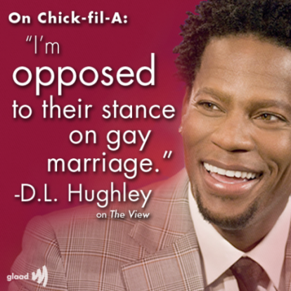 D.L. Hughley and Chick-fil-A