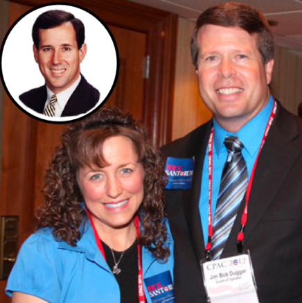 Duggar Family, Santorum