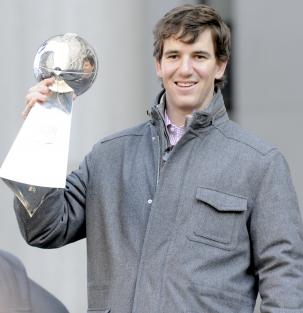 Eli Manning, MVP!