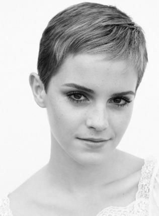 emma watson short haircut. Emma Watson: Short Hair