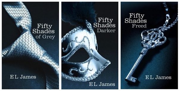 Fifty Shades of Grey Trilogy Covers