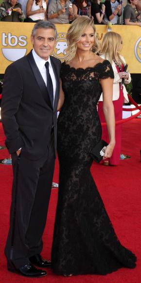 SAG Awards Fashion Face-Off: Brangelina vs. Klooney » Celeb Fashion