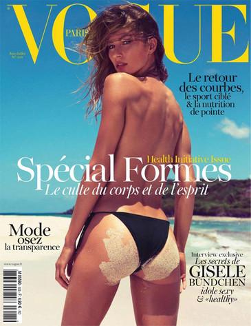 Gisele Vogue Paris Cover