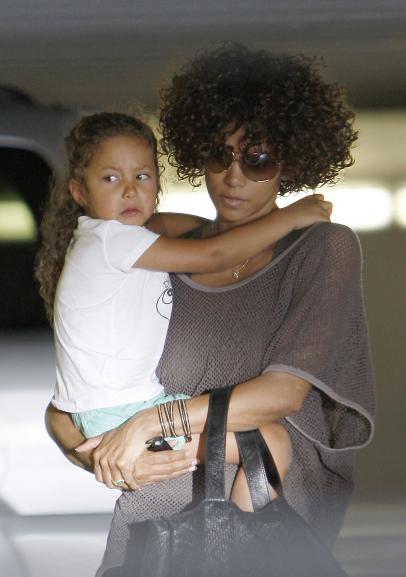 Halle Berry Carries Nahla